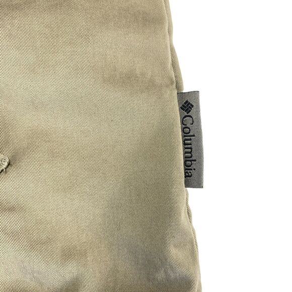 Columbia Jacket Womens Large Tan Lined Long Sleeve Mock Neck Full Zip Front - Picture 10 of 16